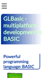 Mobile Screenshot of glbasic.com